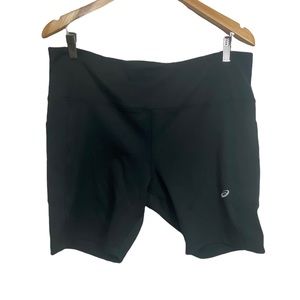 ASICS Black Biker Shorts Size XL